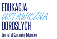 Logo of the journal: Edukacja Ustawiczna Dorosłych