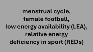 CYKL MENSTRUACYJNY W PIŁCE NOŻNEJ KOBIET