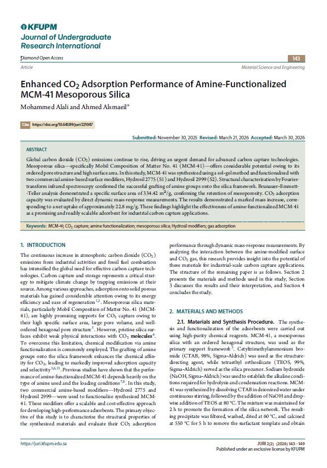 Figure from article: Enhanced CO₂ Adsorption...